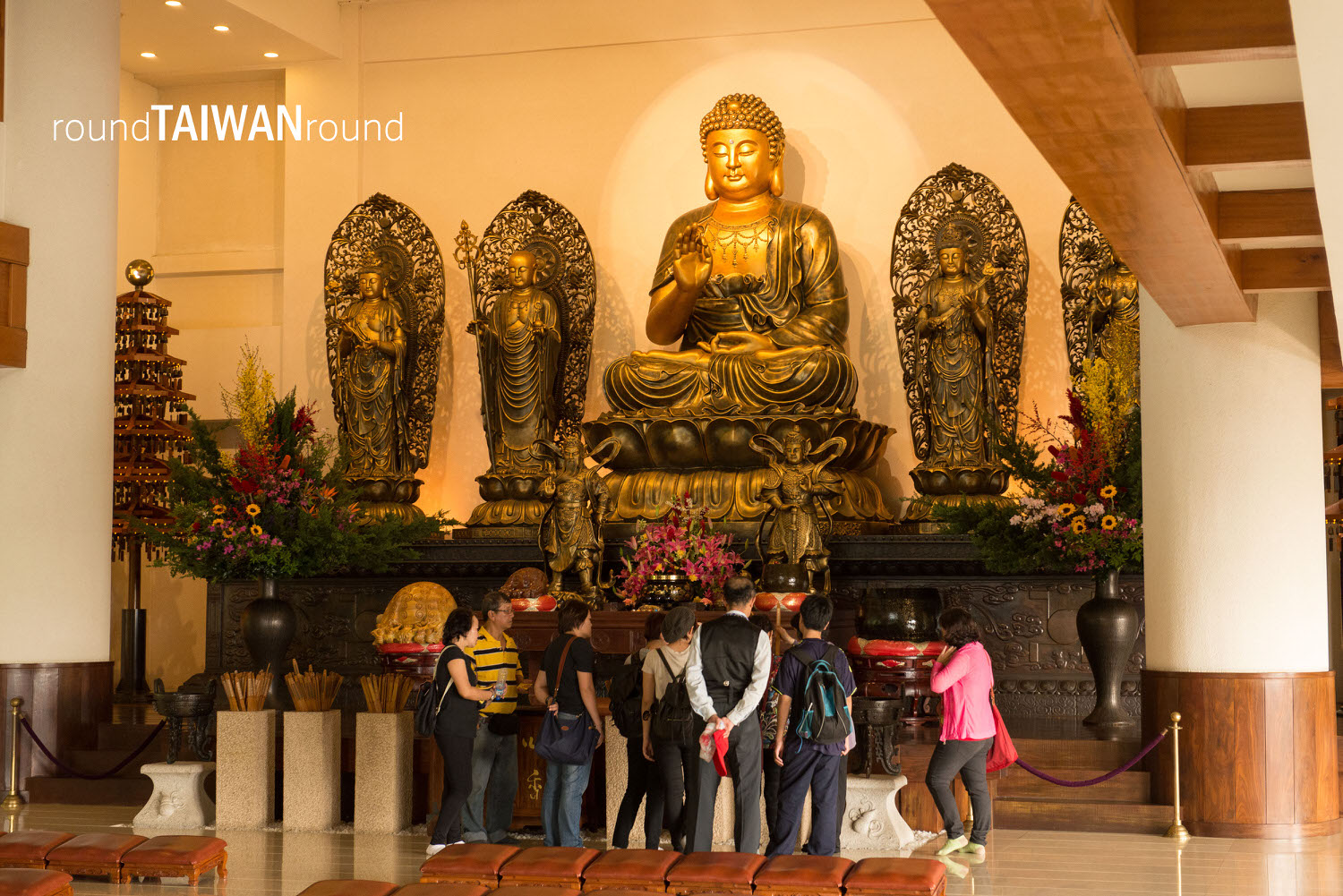 Yuandao Guanyin Temple roundTAIWANround