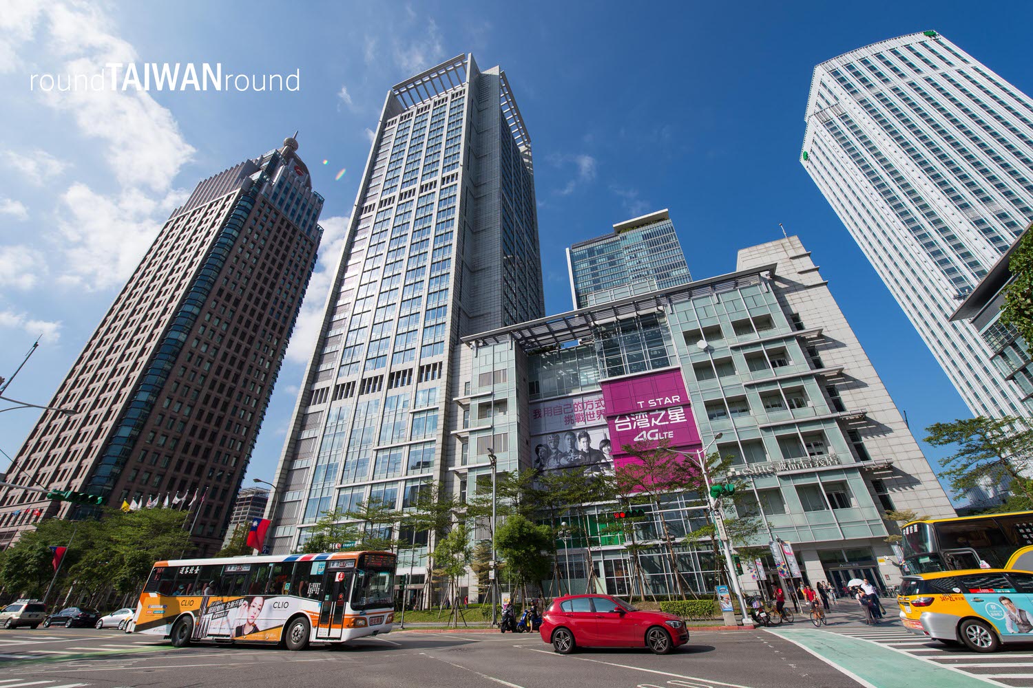 Xinyi Commercial District roundTAIWANround